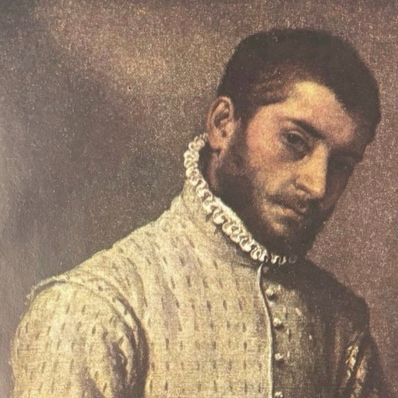 Other - Original Vintage Fine Art Print Italy, Giovanni Battista Moroni Portrait Tailor